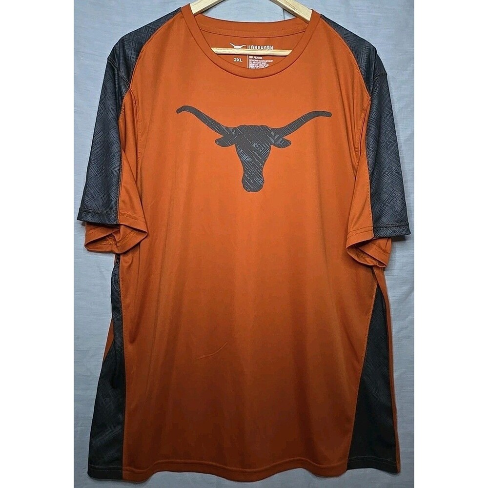 Texas Longhorns Collection T-Shirt, Men's 2XL, Short Sleeve Burnt Orange